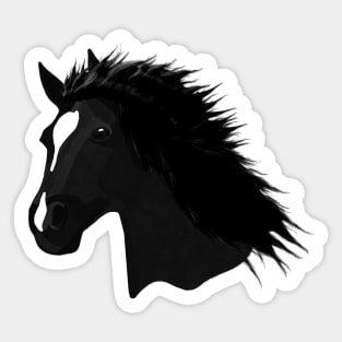 Horse Lovers Galloping Horse Sticker